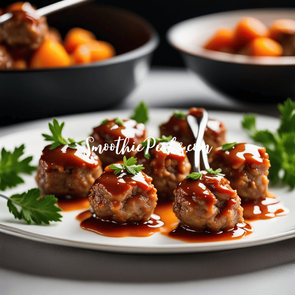 Easy Pork Recipe: Pork and Apricot Glazed Meatballs