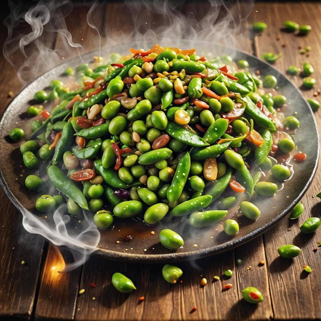 Edamame Bean Stir-Fry