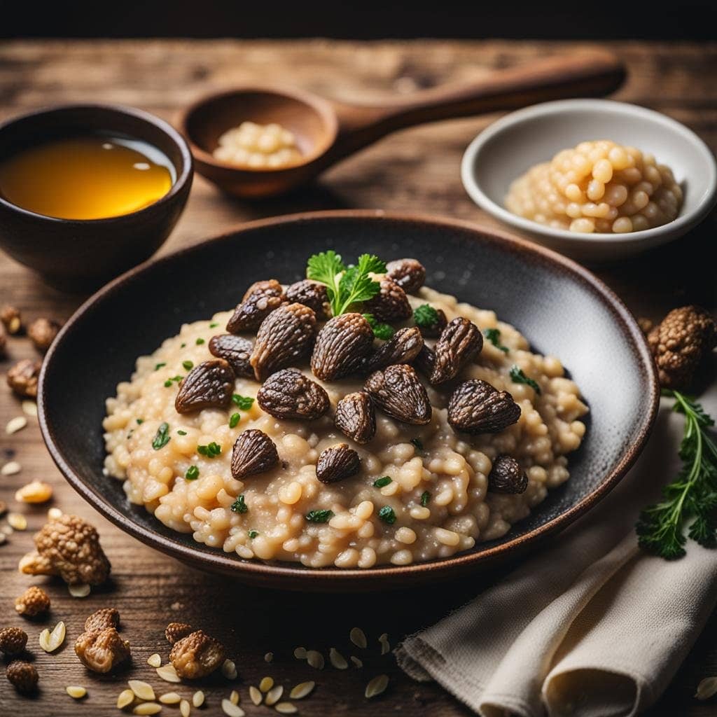 Experience Rich Flavors with Our Magical Morel Mushroom Risotto