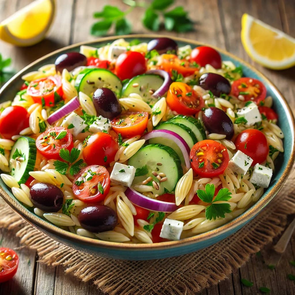 Mediterranean Orzo Salad