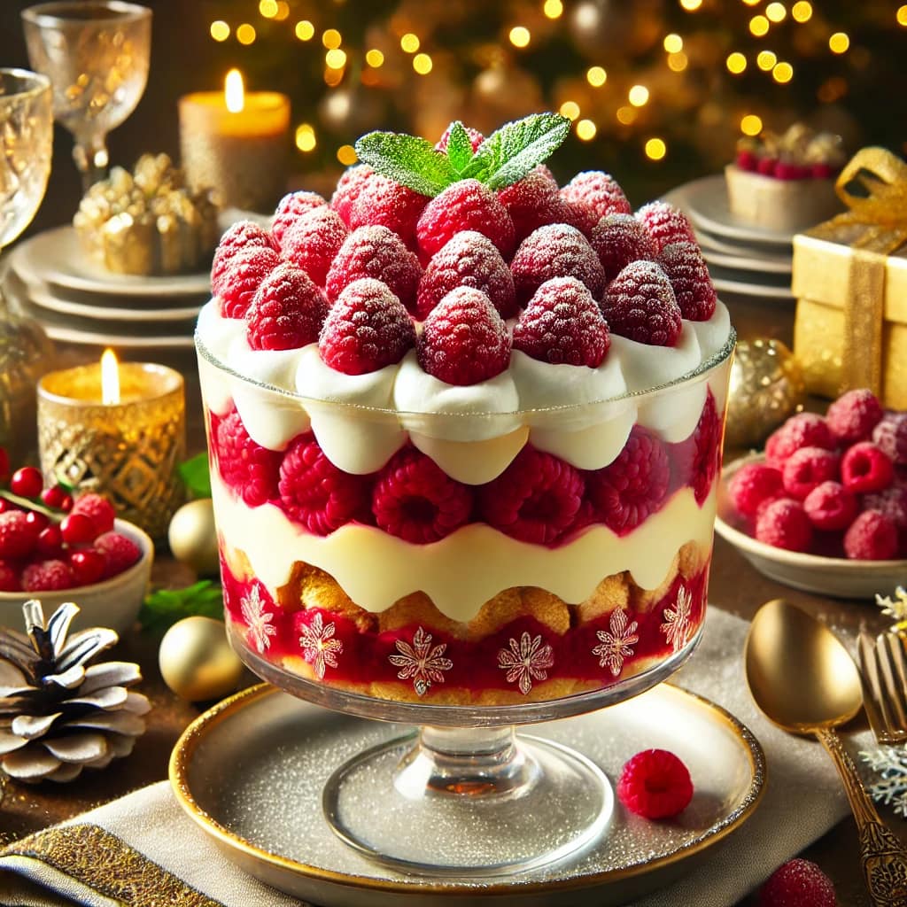 Raspberry Trifle: A Festive and Elegant Dessert