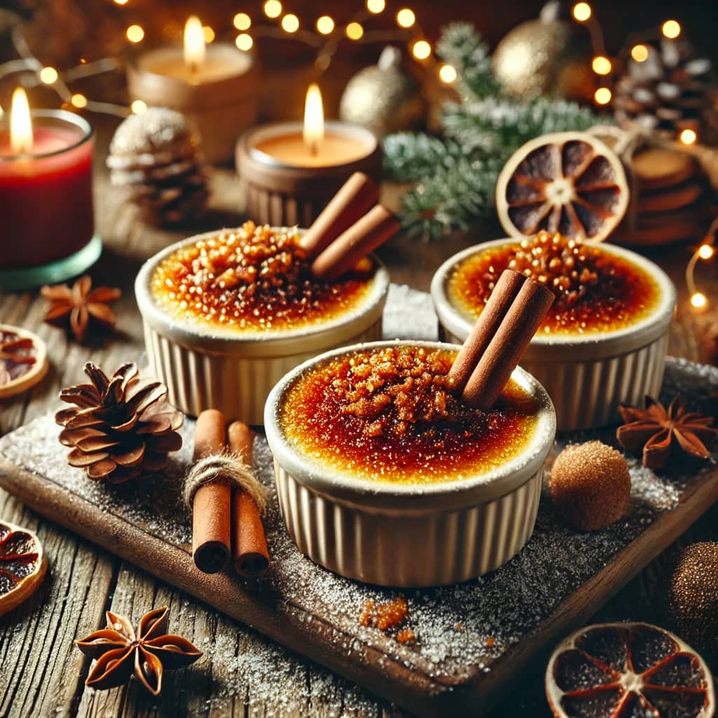 Gingerbread Crème Brûlée