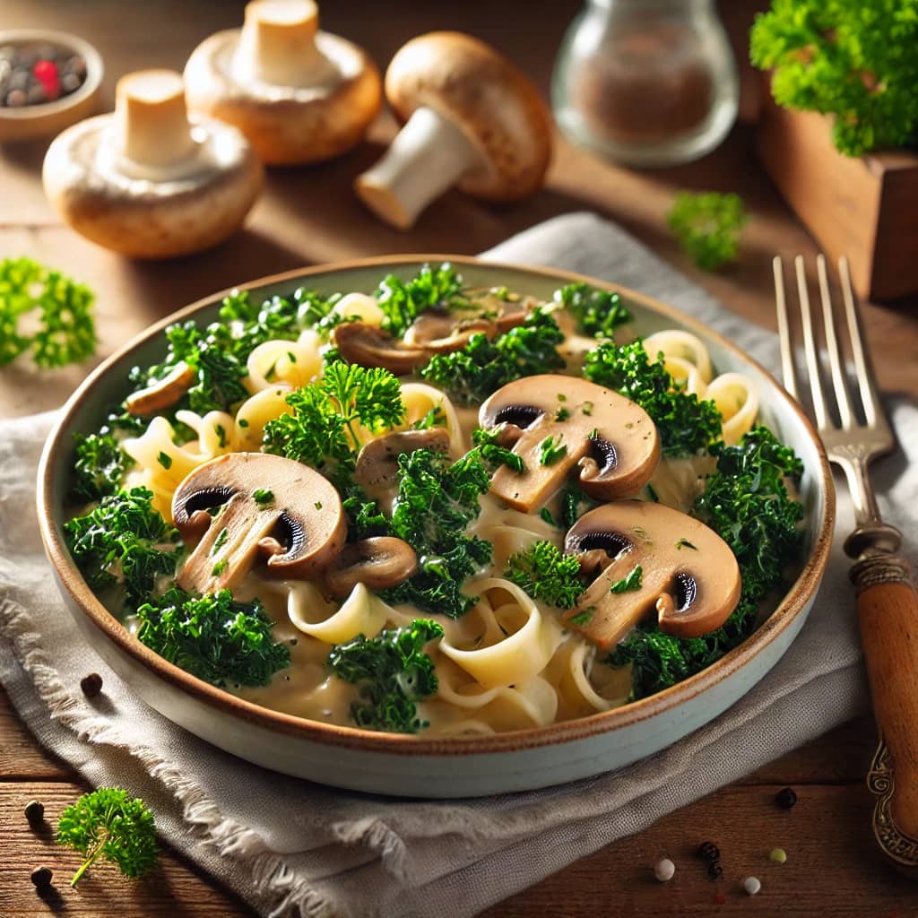 Gluten-free mushroom stroganoff