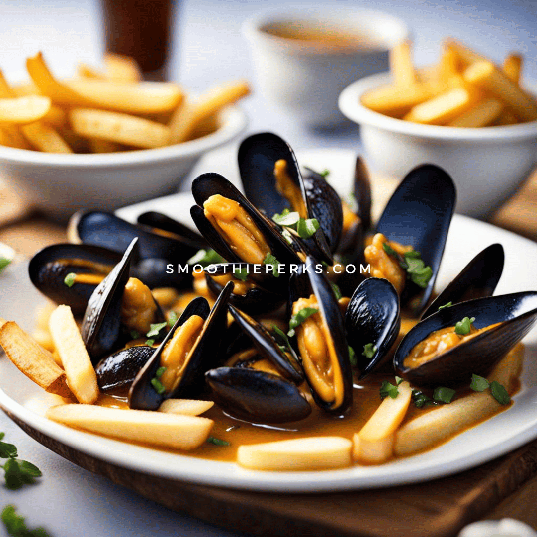 Easy-to-Make Healthy Snacks: Curry Coconut Mussels and Fries