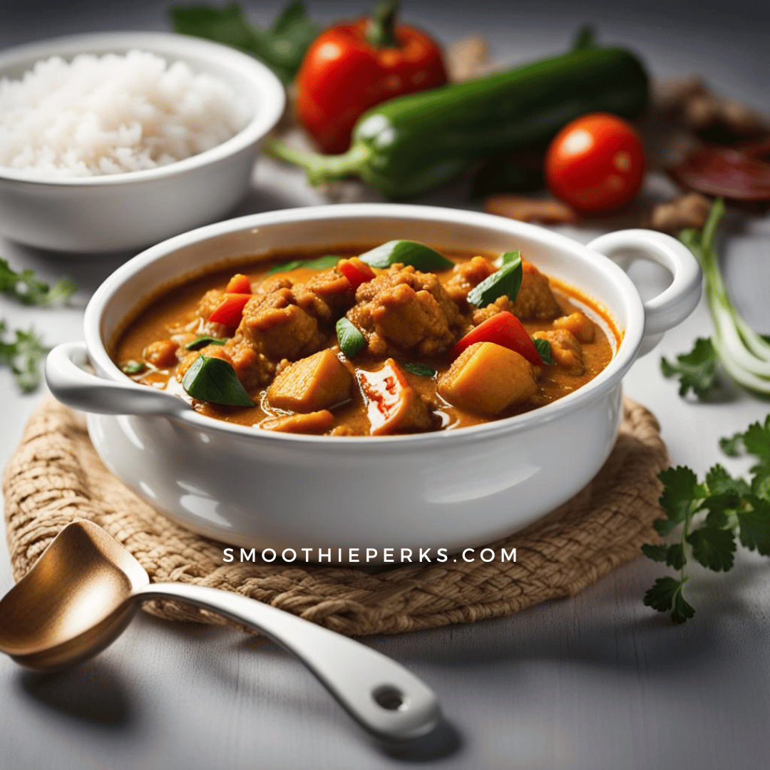 Vegetable Curry with Rice