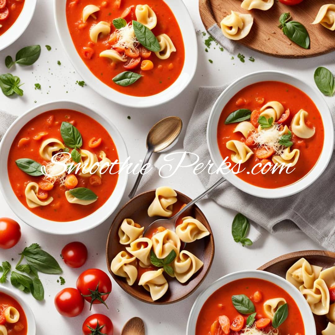 Easy, Delicious Creamy Tomato Tortellini Soup