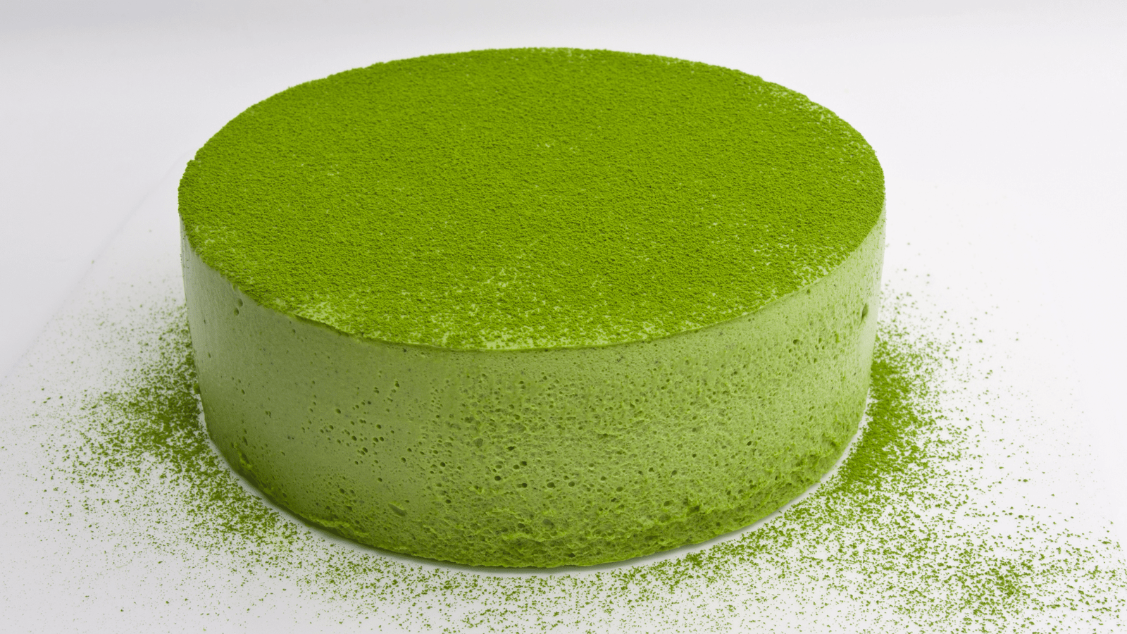 Raw Matcha Cheesecake