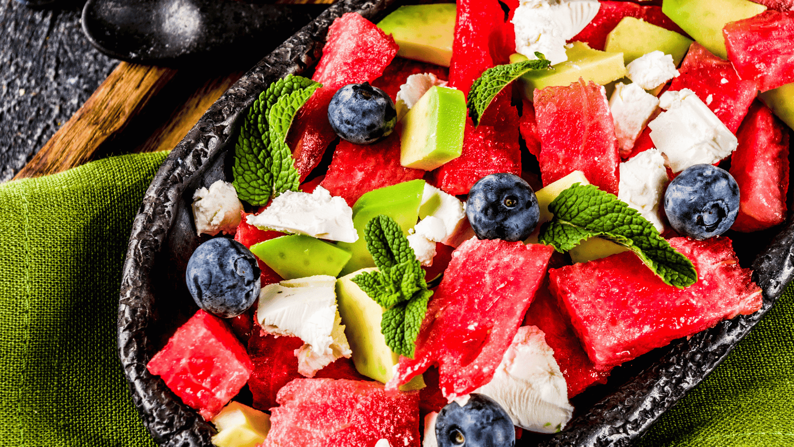 watermelon and feta salad