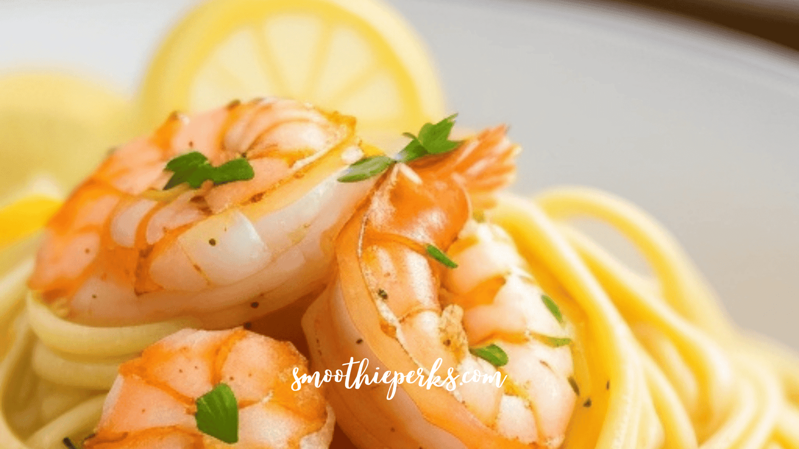 Lemon Butter Garlic Shrimp Pasta