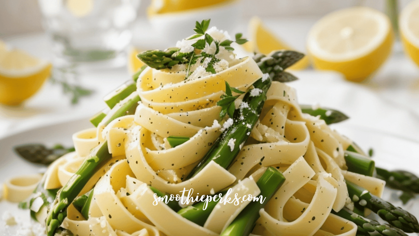 Lemon and Asparagus Pasta