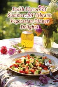 Product Image: Fresh Flavors of Summer: 101 Vibrant Vegetarian Dinner Delights