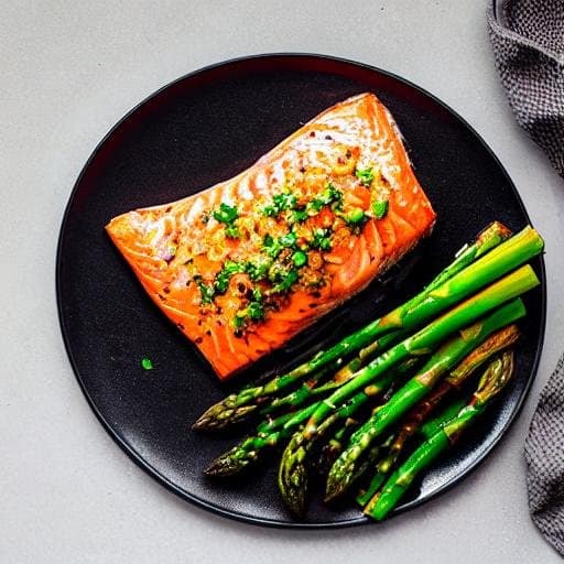 Baked Salmon with Vegetables