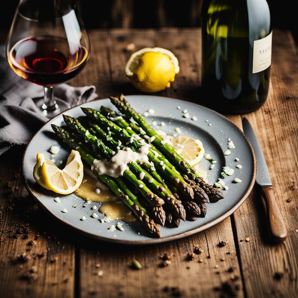 Grilled Asparagus with Lemon and Parmesan