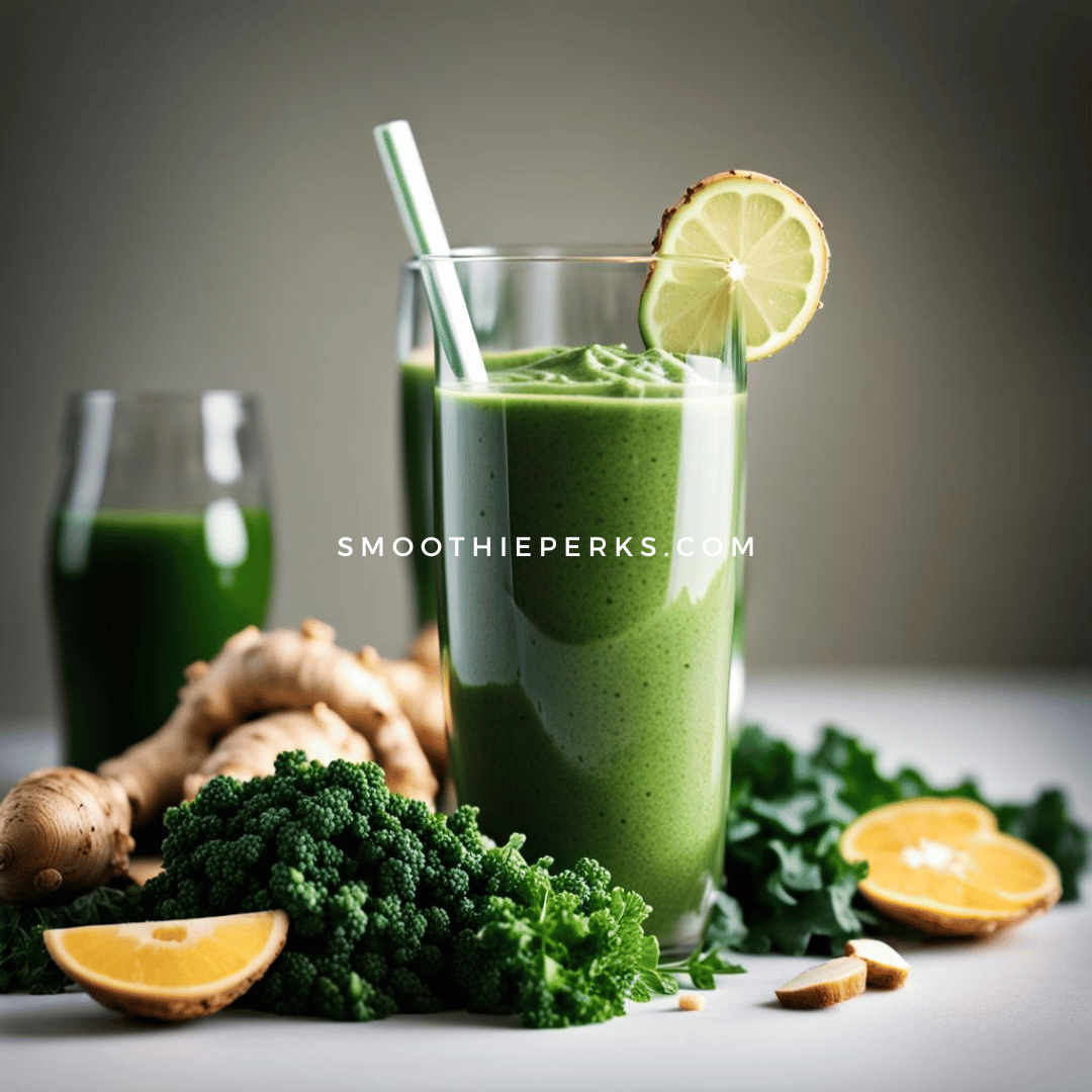 Weight Loss Smoothie: Kale and Ginger Blend