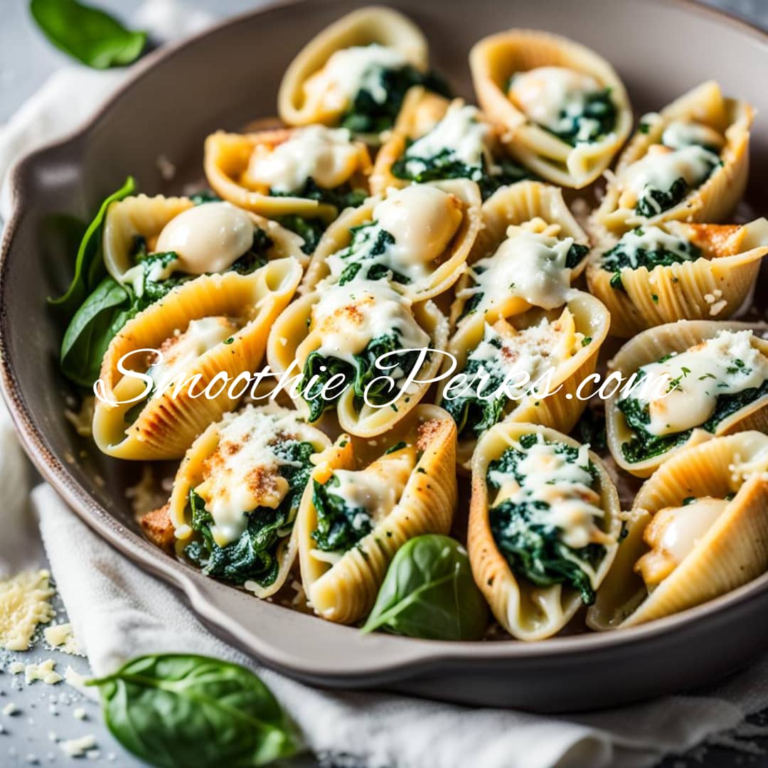 Spinach and Ricotta Stuffed Pasta