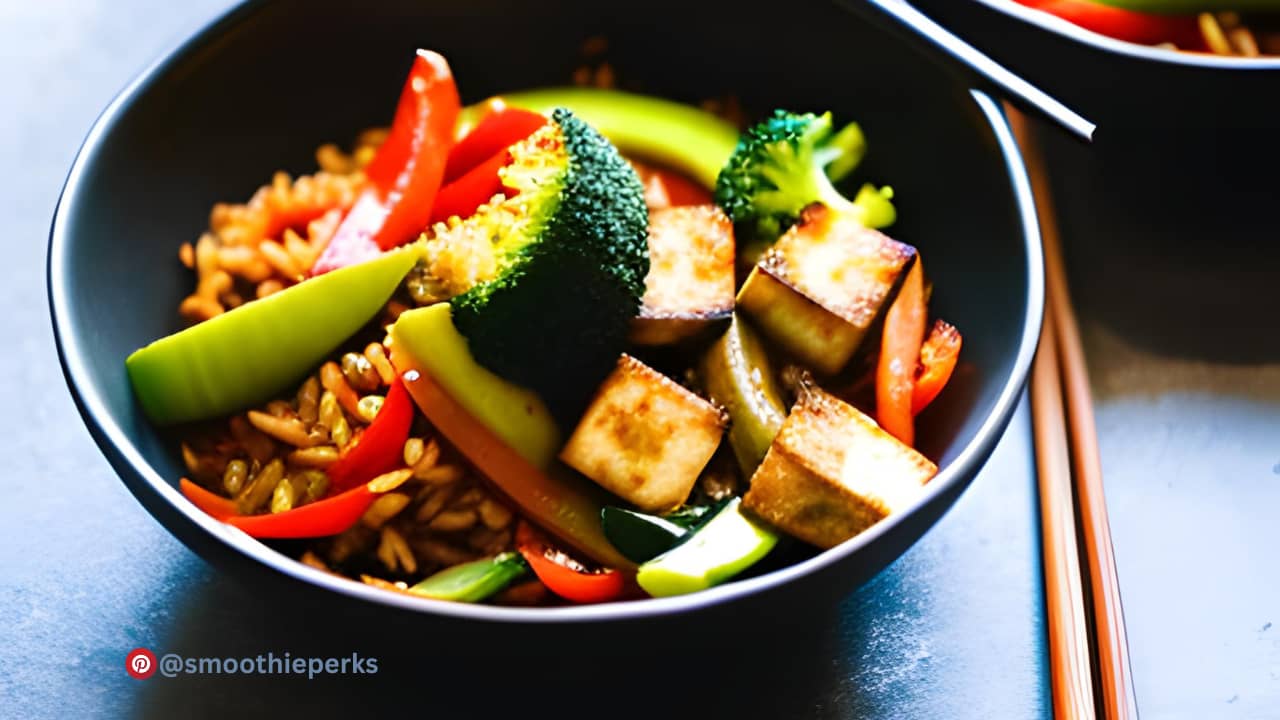Tofu Stir-Fry with Vibrant Greens
