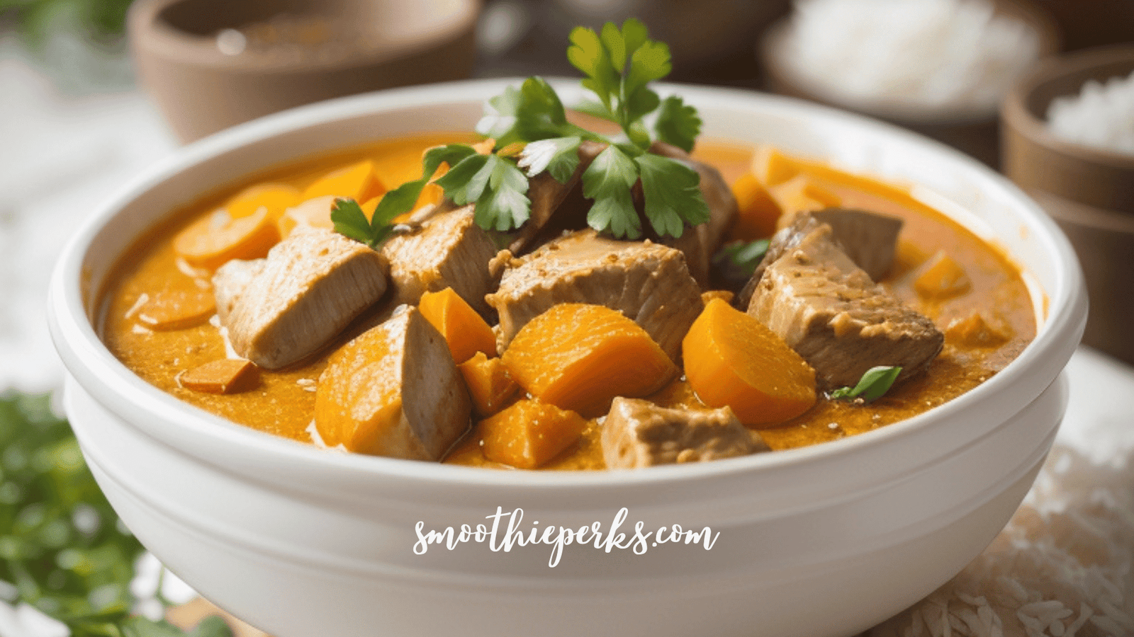 Pork and Apricot Curry